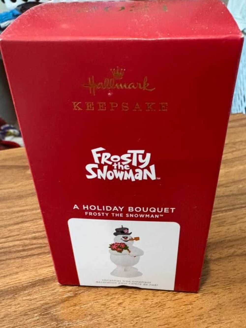 ✨ Hallmark Keepsake 2021 "A Holiday Bouquet" Frosty the Snowman Ornament ✨